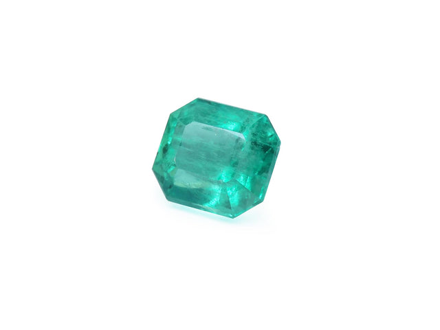 Natural emeralds from Colombia