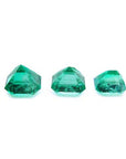 Emerald-cut loose emeralds for sale