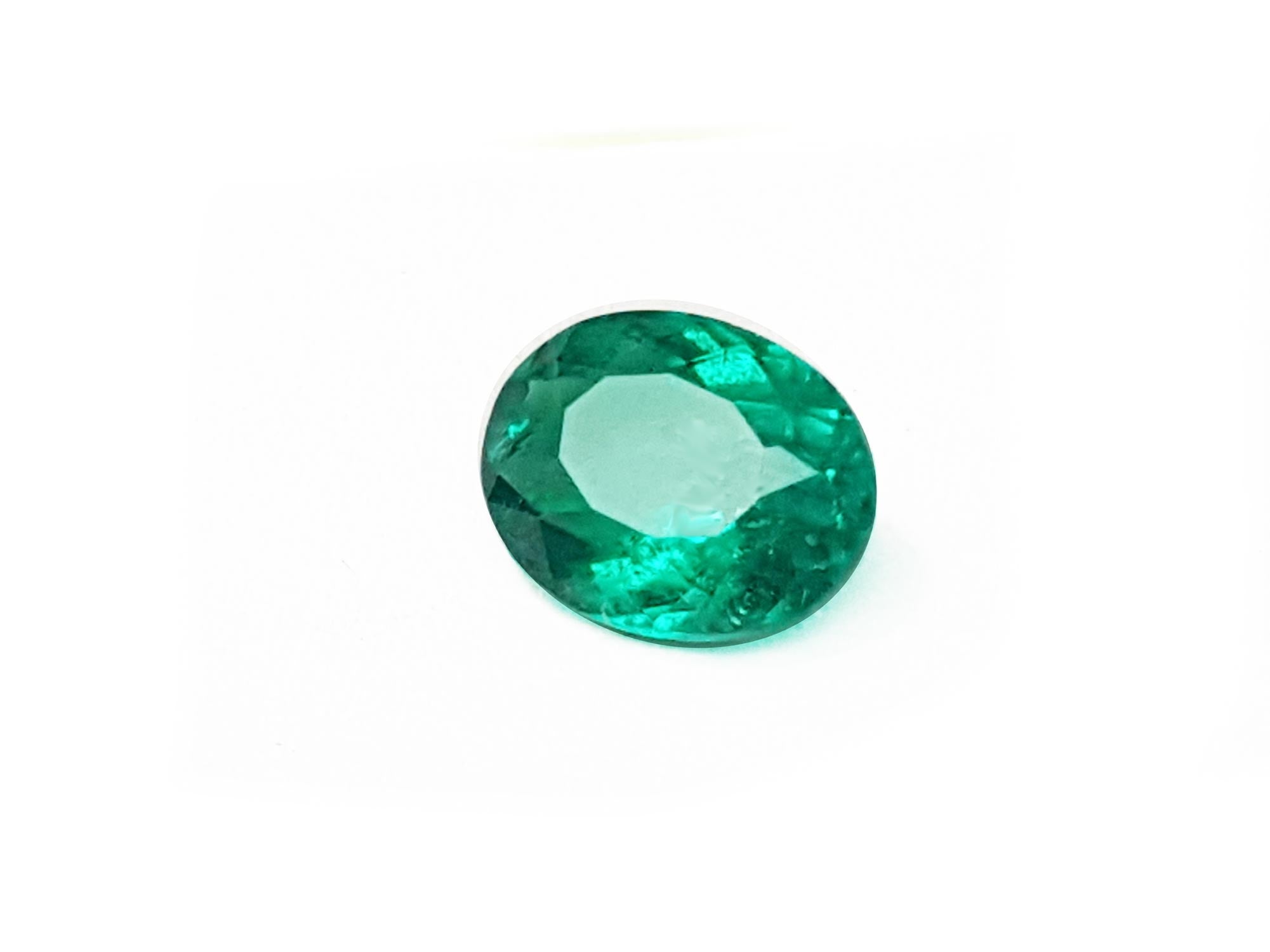Real loose Muzo Colombian emerald for sale