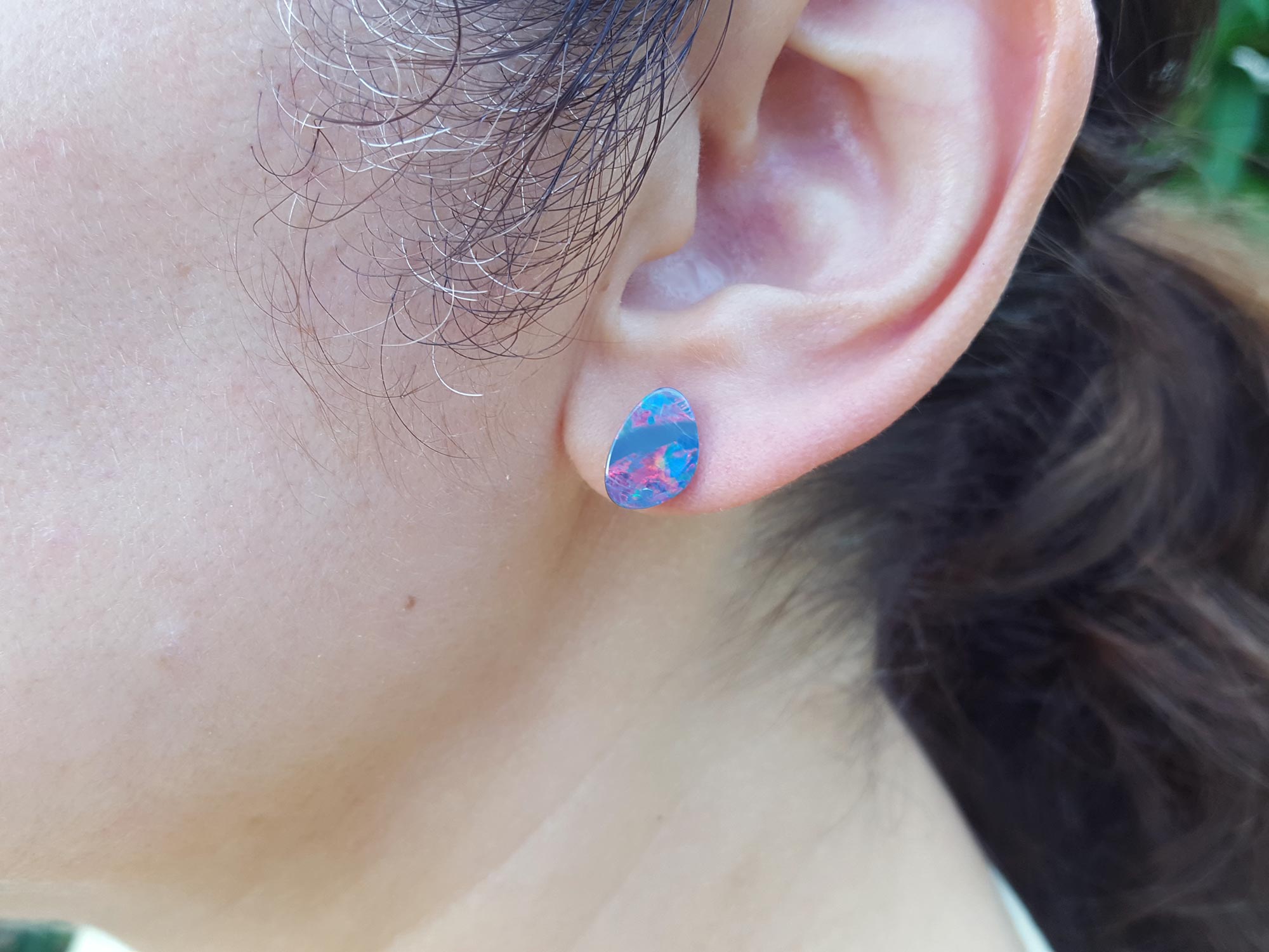 Loose opals for earrings