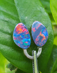 Loose doublet opals matching pair