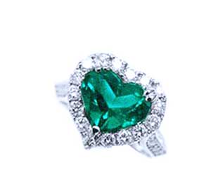 Muzo emerald jewelry rings collection 