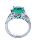 Anillo con esmeralda Colombiana