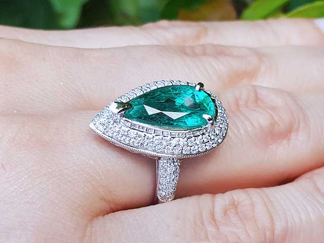 May Birthstone rings for women