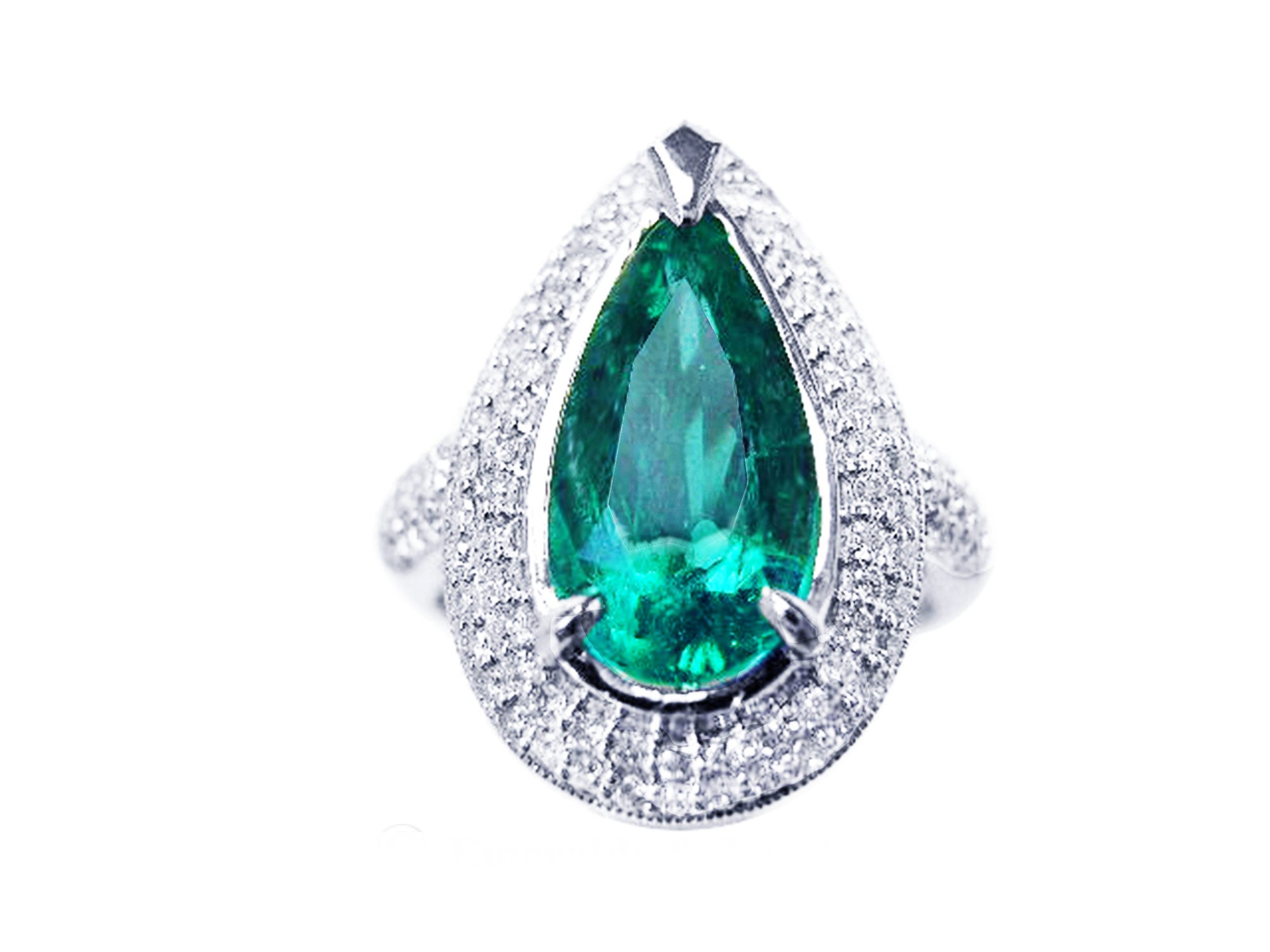 Emerald engagement rings