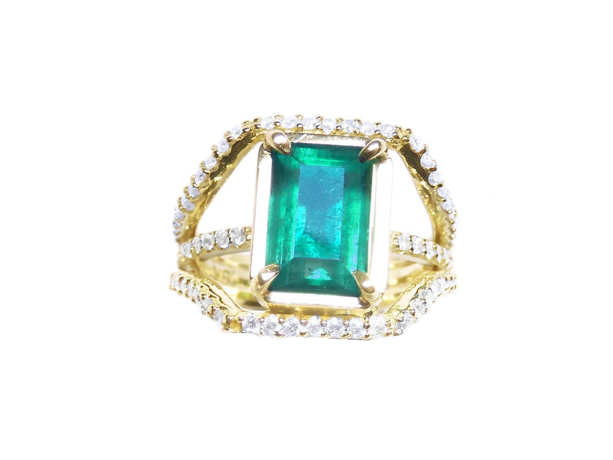 May birthstone ring for women