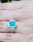 Unique emerald Women’s rings