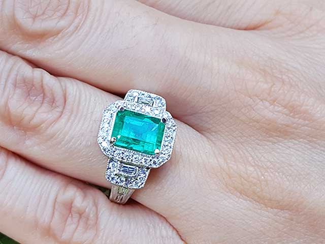 Affordable fine emerald jewelry