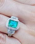 Affordable fine emerald jewelry