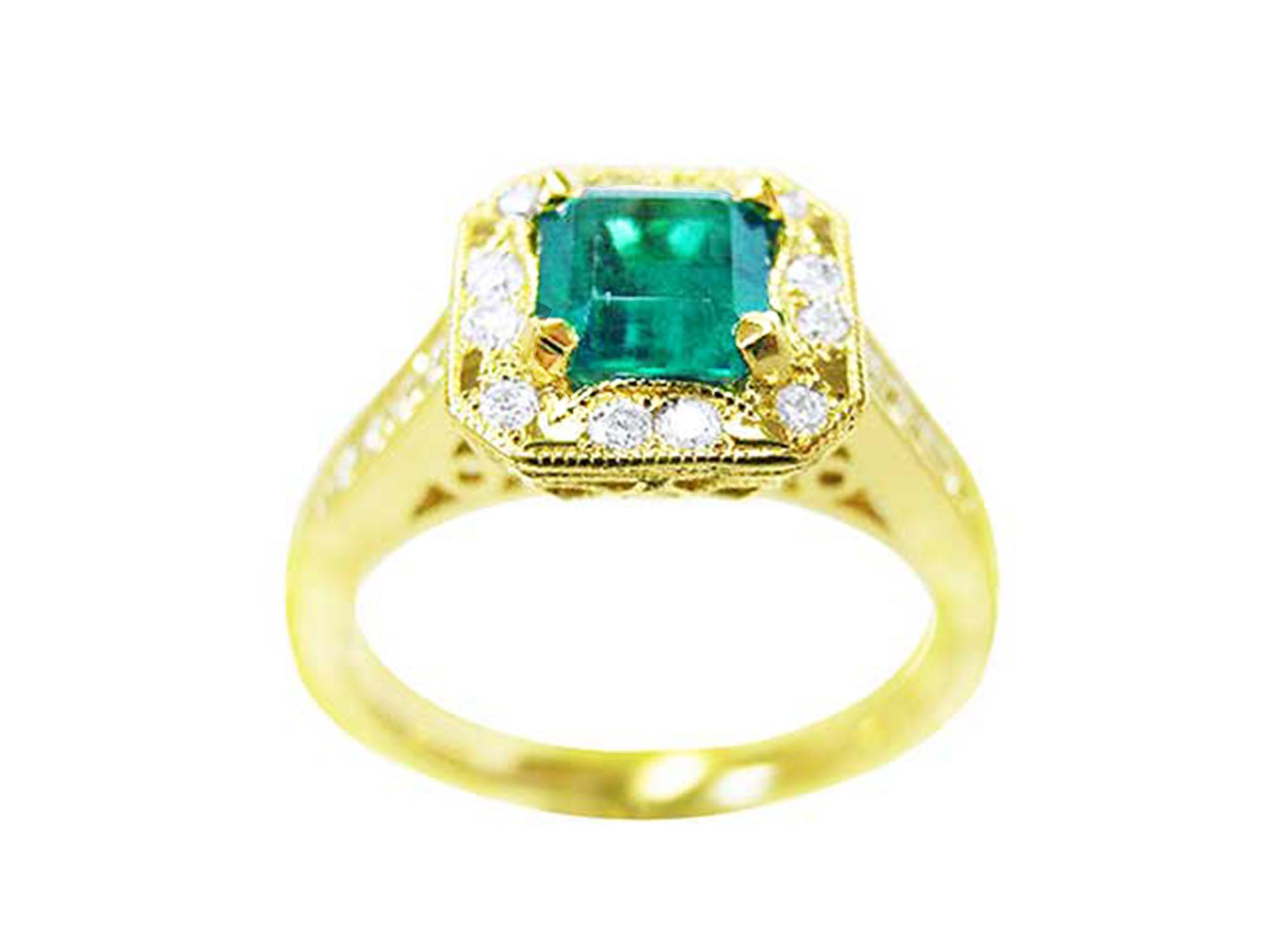 Emerald jewelry for women