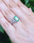 Wholesale Colombian emerald rings
