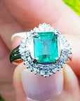 USA made real Colombian emerald rings-8