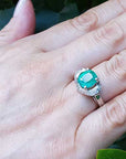 Real Muzo emerald rings for women