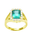 Ladies emerald ring