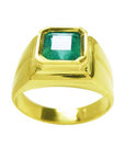 Real emerald rings for women