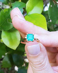 Emerald jewelry hand made in USA