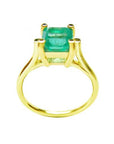 Colombian emeralds fine gold jewelry
