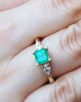 Genuine Emerald rings for  mother’s day