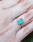 Mother's day gift fine emerald jewelry wholesale for women