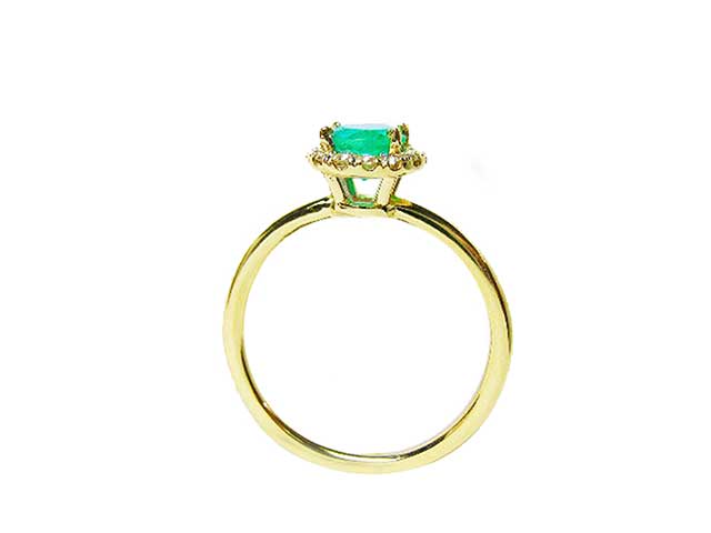 Affordable jewelry with Colombian emeralds