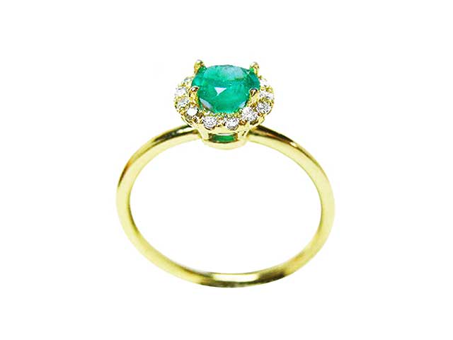 Emerald rings made in USA