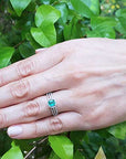 Inexpensive real Colombia emerald jewelry