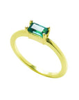 Colombian emerald ring