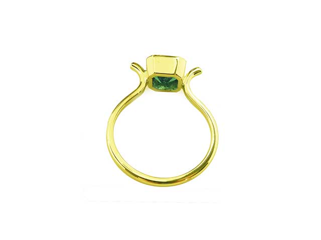 Emerald rings hand made in USA