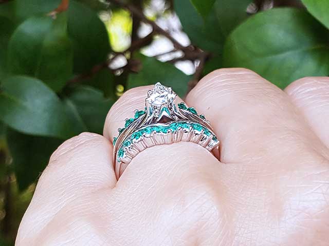 Wholesale Genuine Colombian emerald jewelry