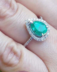 May Birthstone engagement rings for women