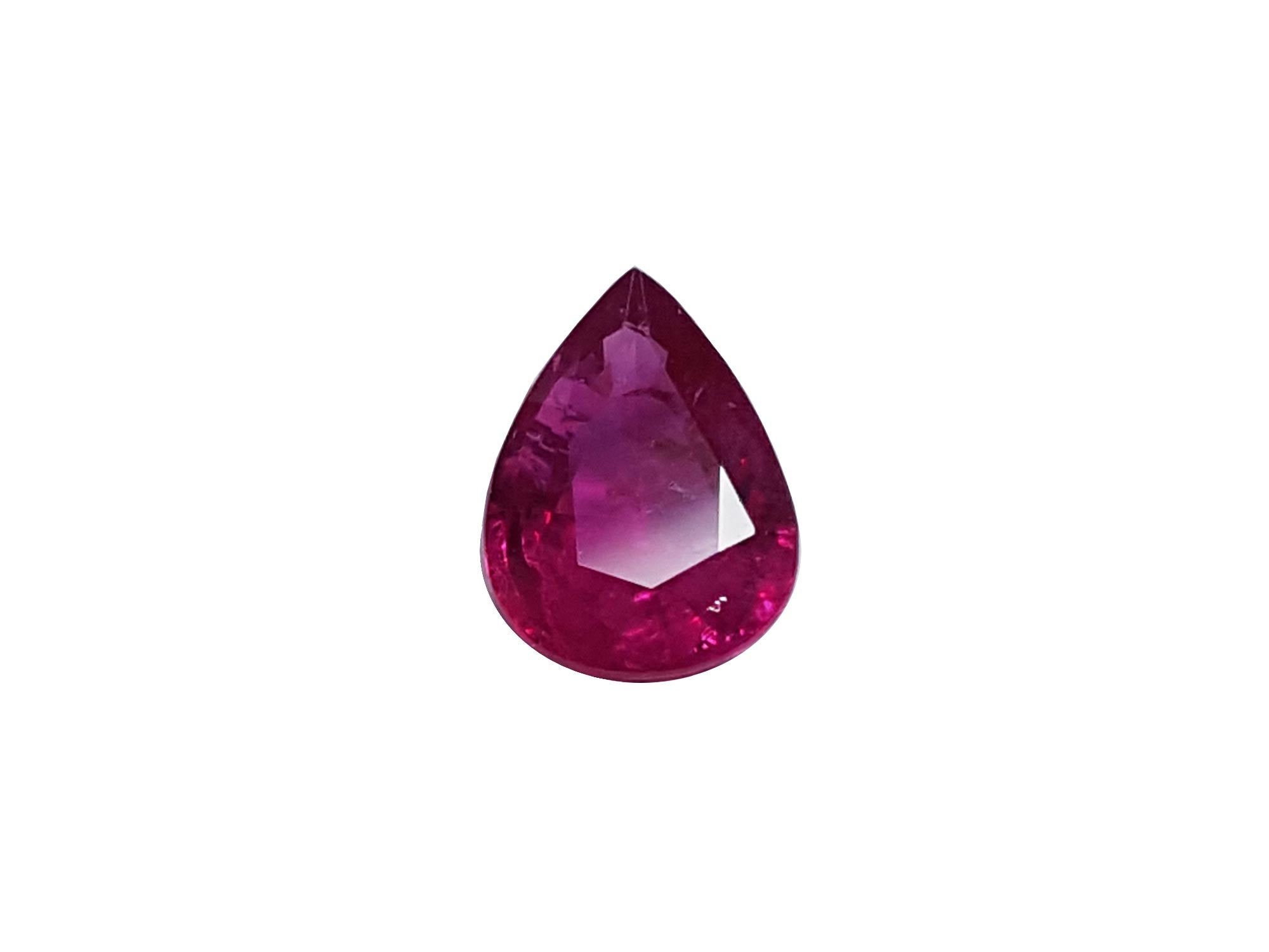 Natural Burma's Emerald shape Red Ruby 19.70 CT Certified Loose Gemstone 2024 Faceted Ruby Top Quality Loose Ruby Gemstone Jewelry Ring