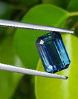 Sparkling blue loose sapphire