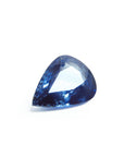 pear shaped blue sapphire