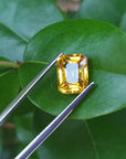 Authentic yellow sapphire