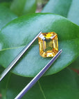 Intense yellow sapphire