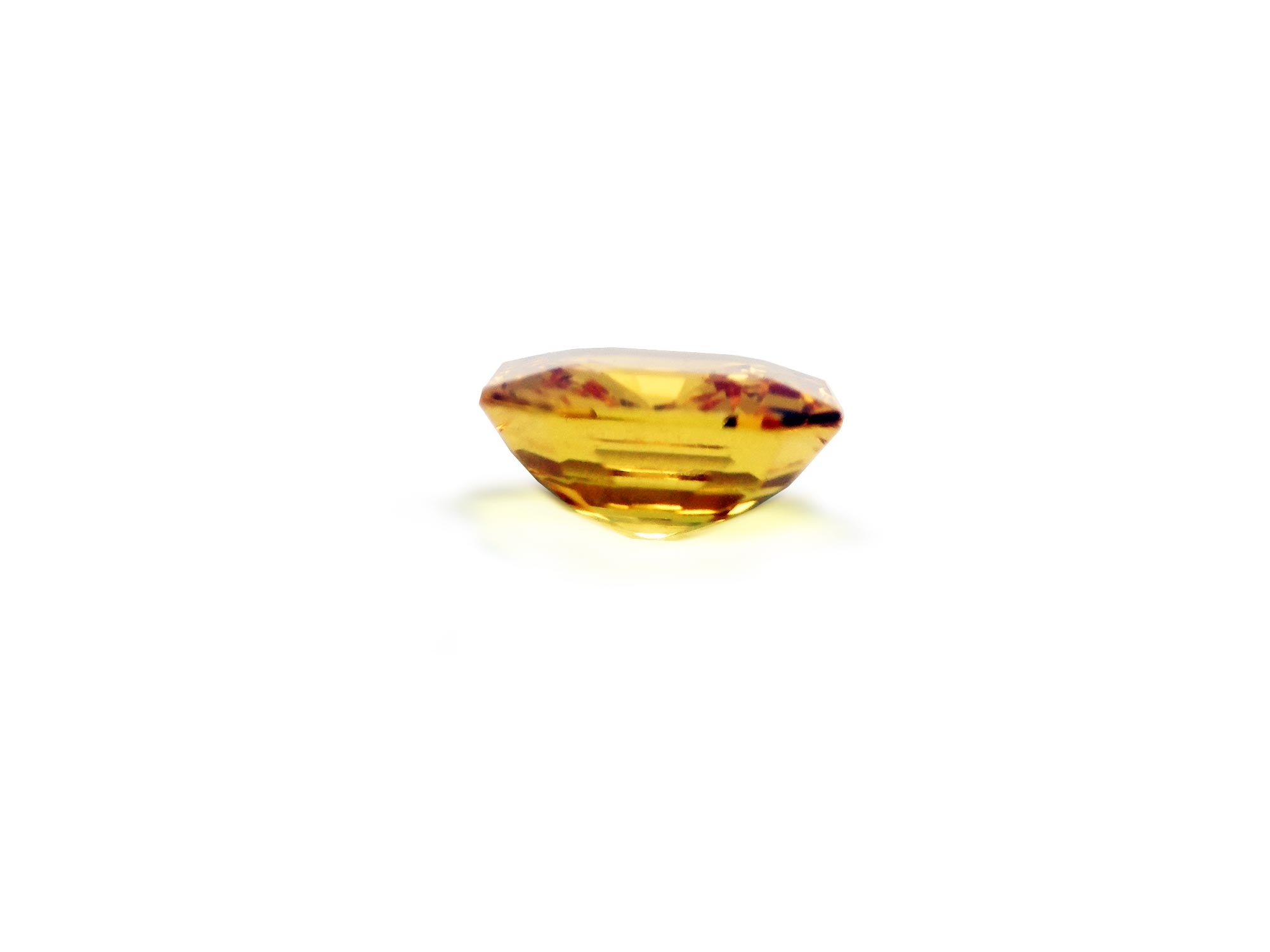 Real yellow sapphire