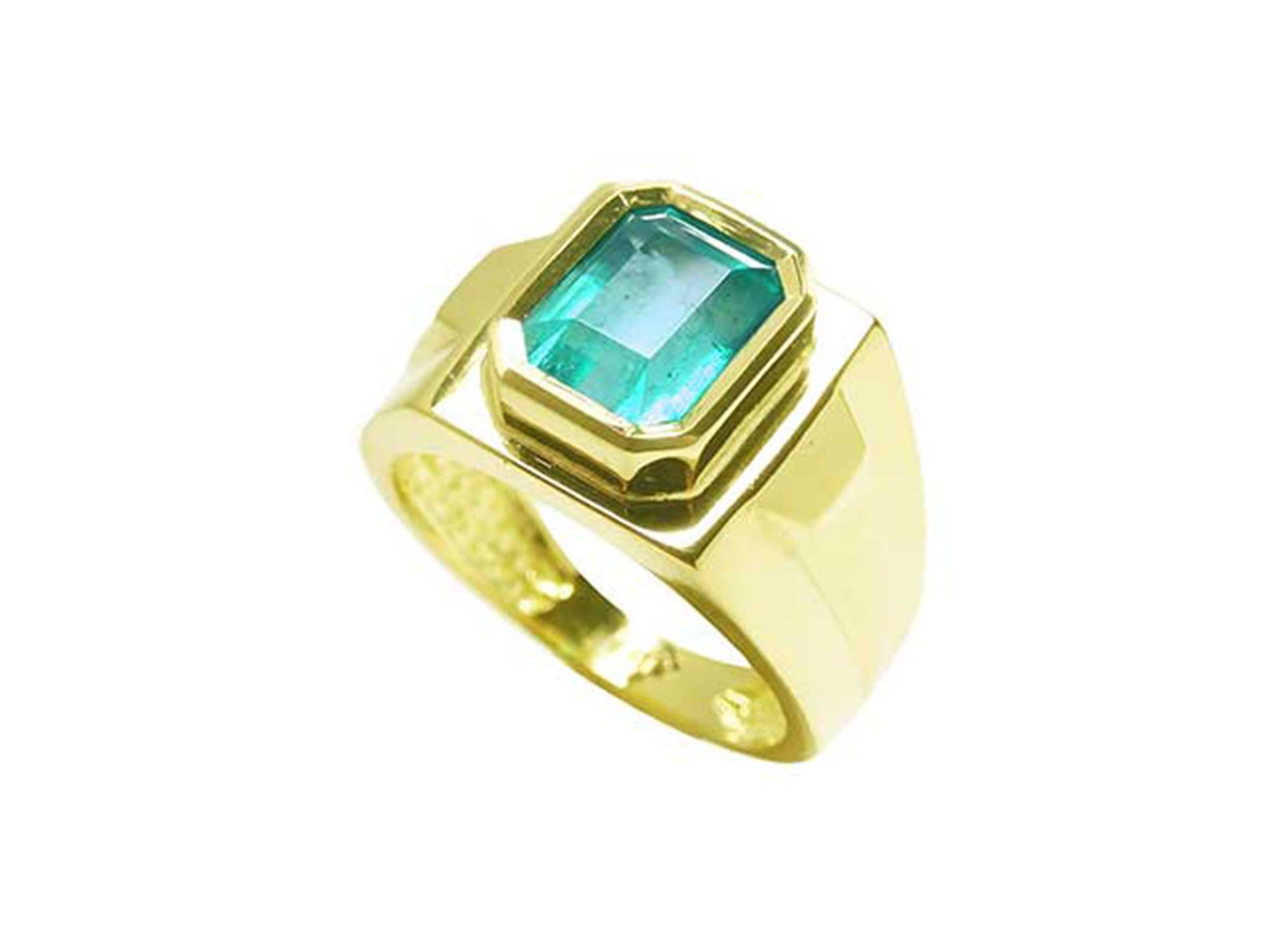 Men's Emerald Rings Fine Jewelry for Sale