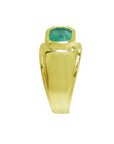 Emerald ring for man