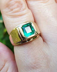 Muzo emerald ring fine jewelry
