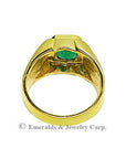 Colombian emerald men jewelry