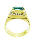 Real emerald jewelry for Men