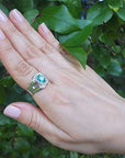 Natural Emerald Ring for men
