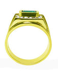 Emerald ring made in USA