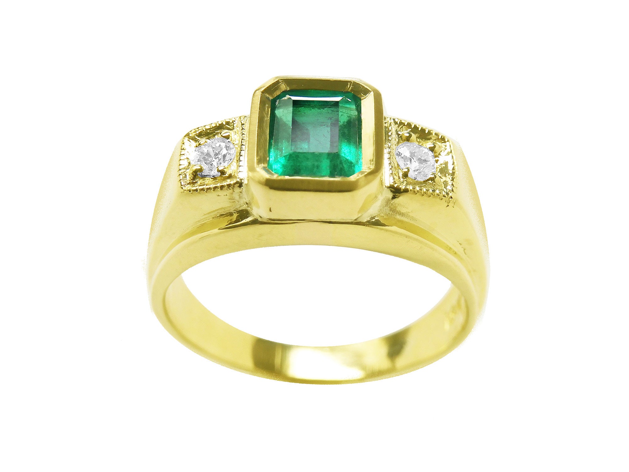 May Birthstone men’s rings for sale in USA