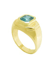 14k emerald ring for men