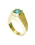 Men's Muzo emerald ring