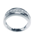 Diamond band ring for men