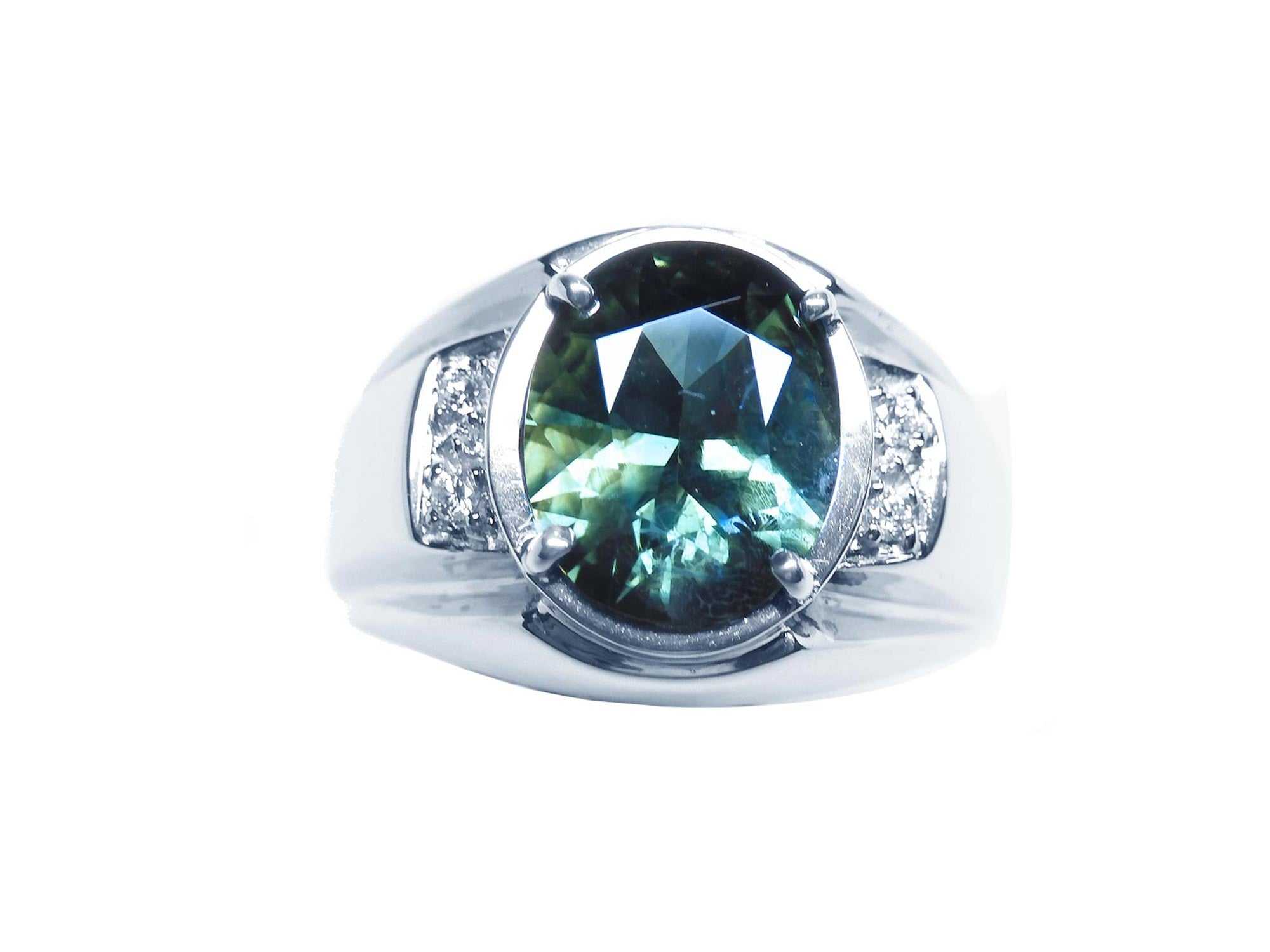 Men's sapphire ring