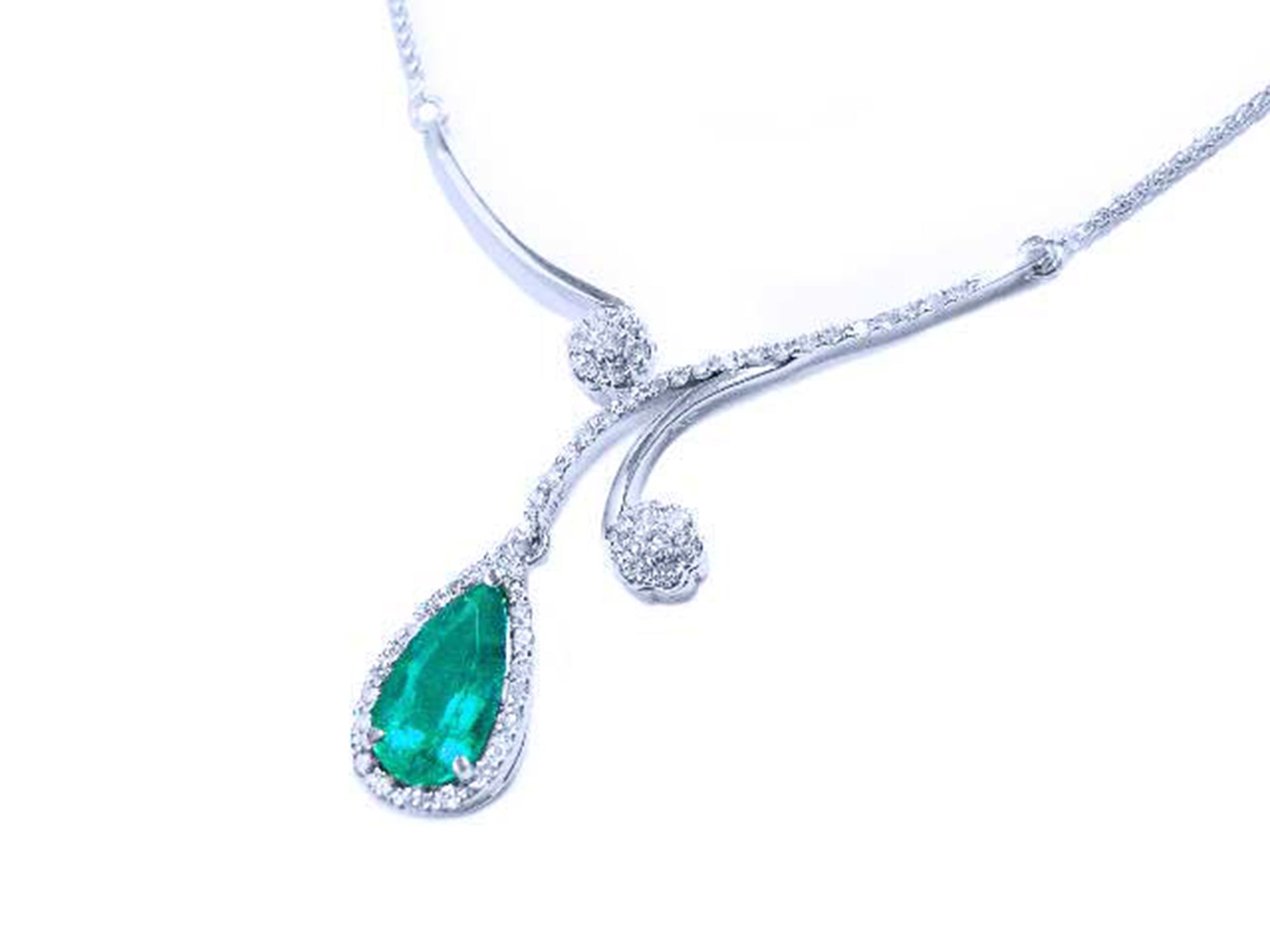 Natural Emerald necklace
