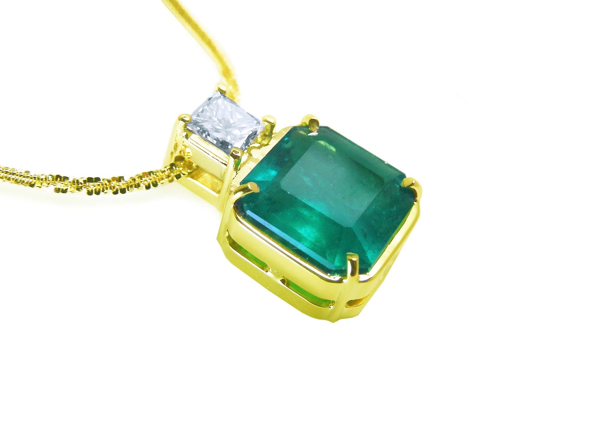 Emerald necklace